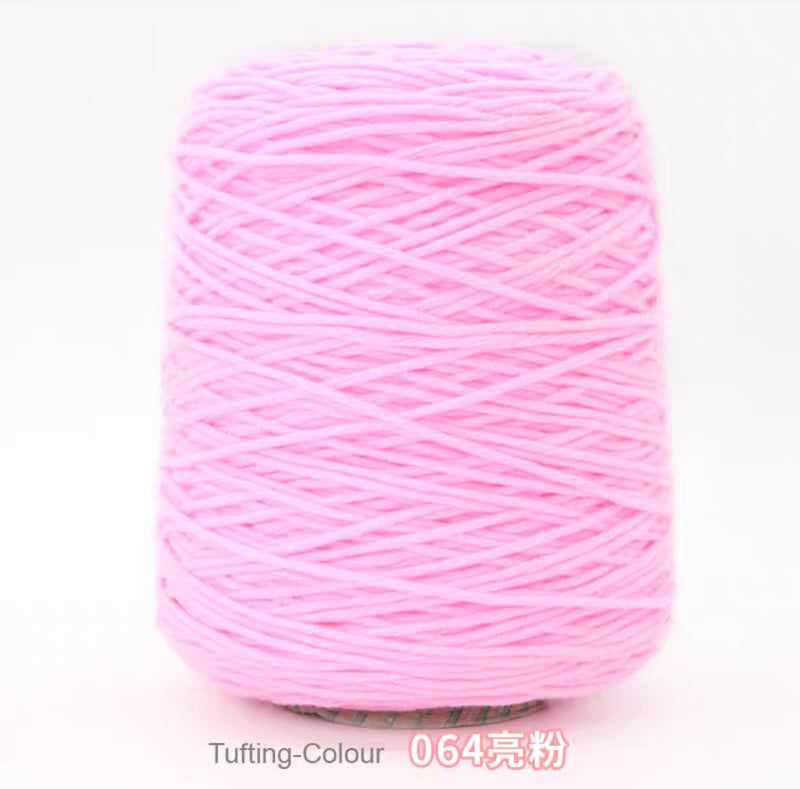 Pink Bright #64 Milk Cotton 8-Ply Yarns (100-1000g)