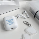 "Find me in the Wonderland" Airpod Case